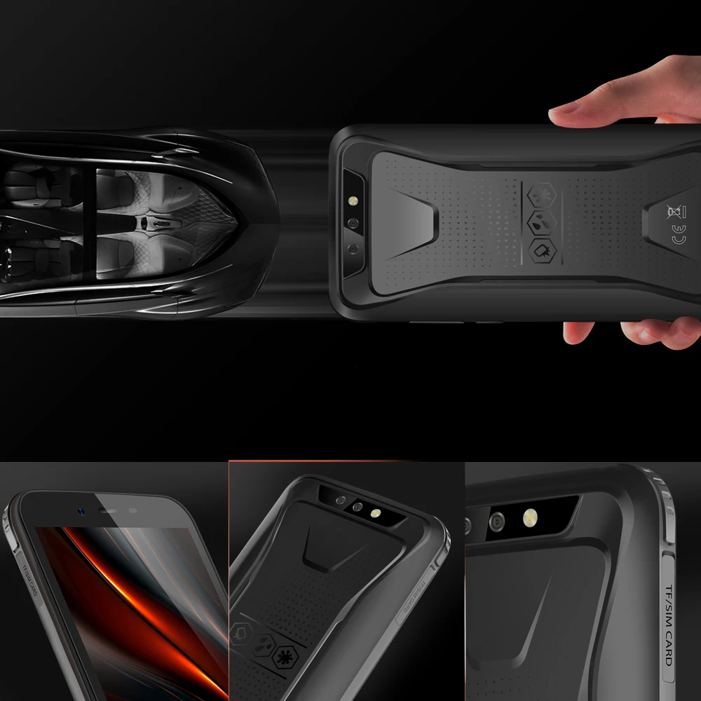 Смартфон Blackview BV5500 защищенный IP68 2 + 16 гб 5 дюйма 4400 ма ч Android 8 1 две SIM-карты |