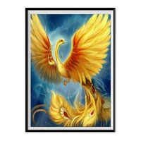 5d diamond painting animal phoenix diy cross stitch kit home decoration wall decoration christmas gift