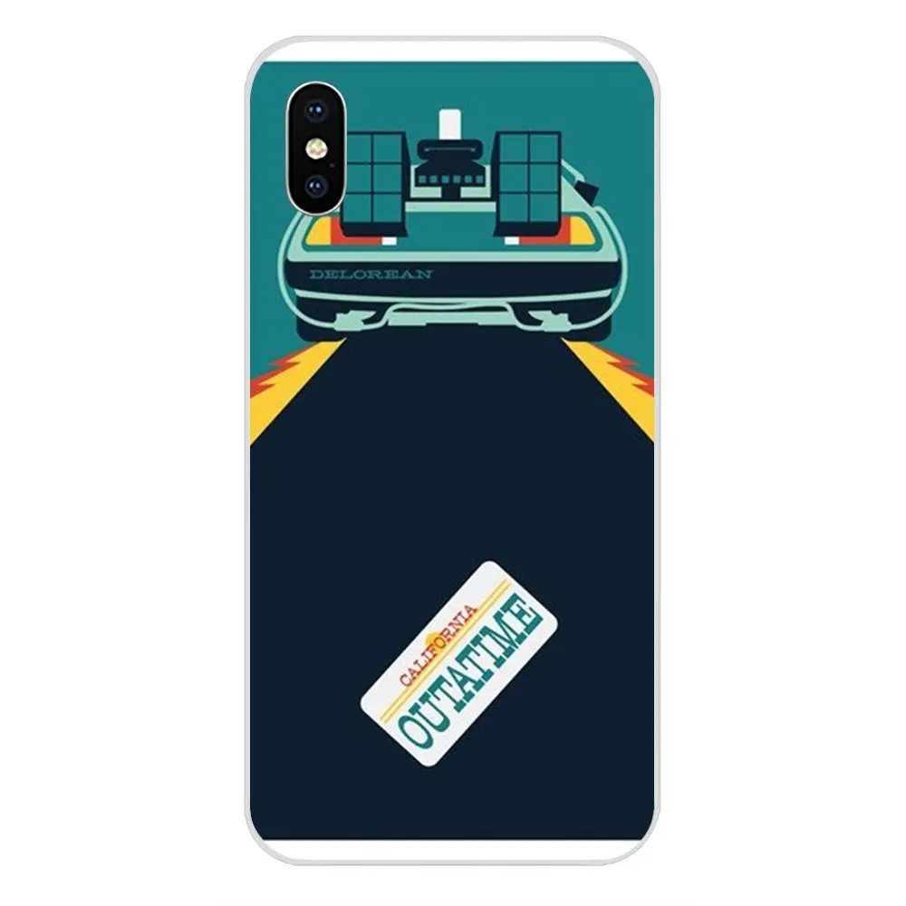 California Outatime номерной знак Bttf для Samsung Galaxy Note 5 8 9 S3 S4 S5 S6 S7 S8 S9 S10 5G mini Edge Plus Lite |