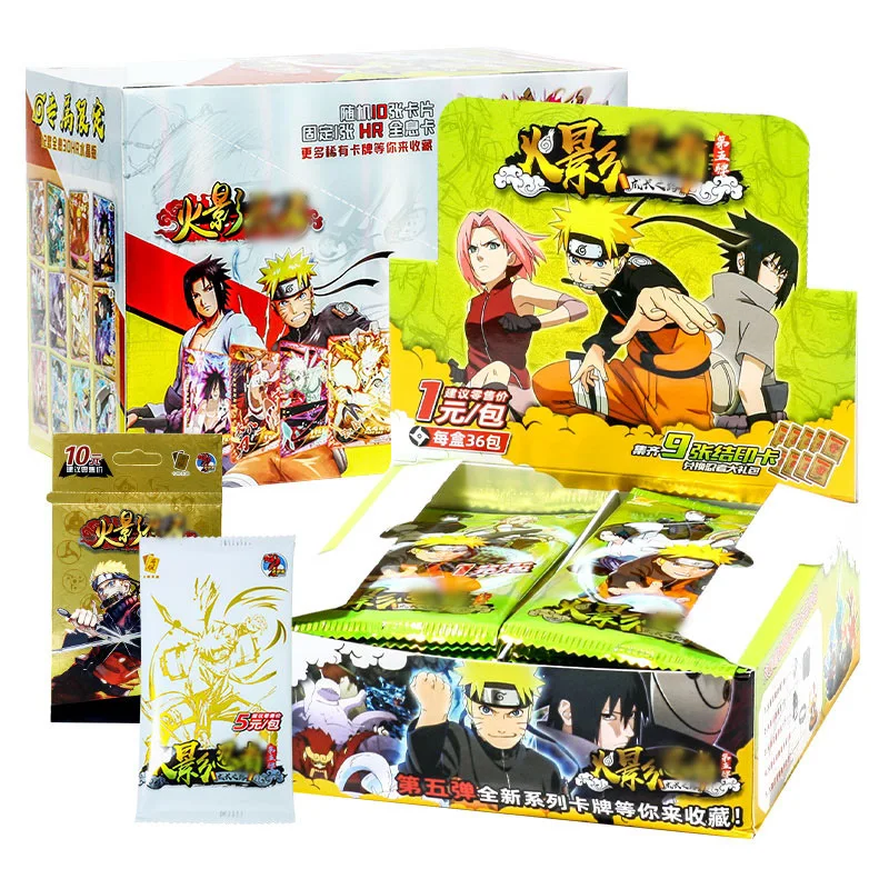 Naipes-Cartas de papel de cartas para ni&ntilde;os, juegos de cartas, perif&eacute;rico de anim&eacute;, colecci&oacute;n de personajes, regalo para chico-5