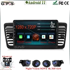 Android 11 автомобильный стерео Мультимедийный Плеер для Subaru Outback 3 Legacy 4 2004 2005 2006 2007 2008 2009 Автомобильный GPS радио DVR