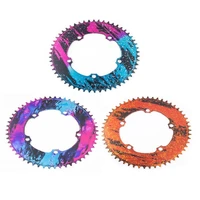 130bcd single disc 54t chainring bike narrow wide chainwheel for bmx road floding bicycle cnc crankset tooth plate cycling part