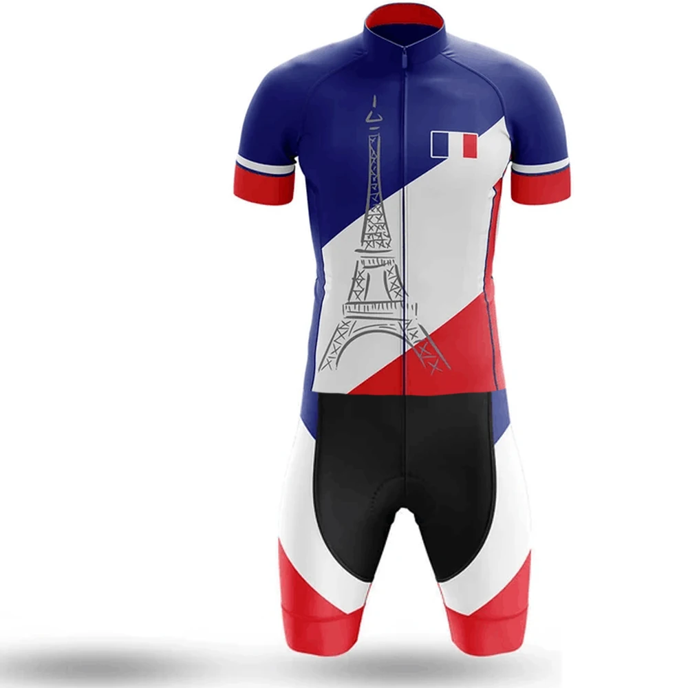 Новинка Франция велокостюм для мужчин велосипедные шорты 2020 Быстросохнущий