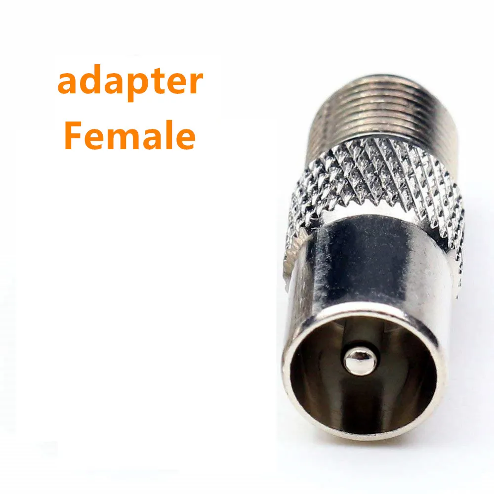 HDTV antenna digital indoor tv Satellite Connector 2PCS Female to IEC Male Adapter PAL Plug 9.5mm Accessories | Электроника