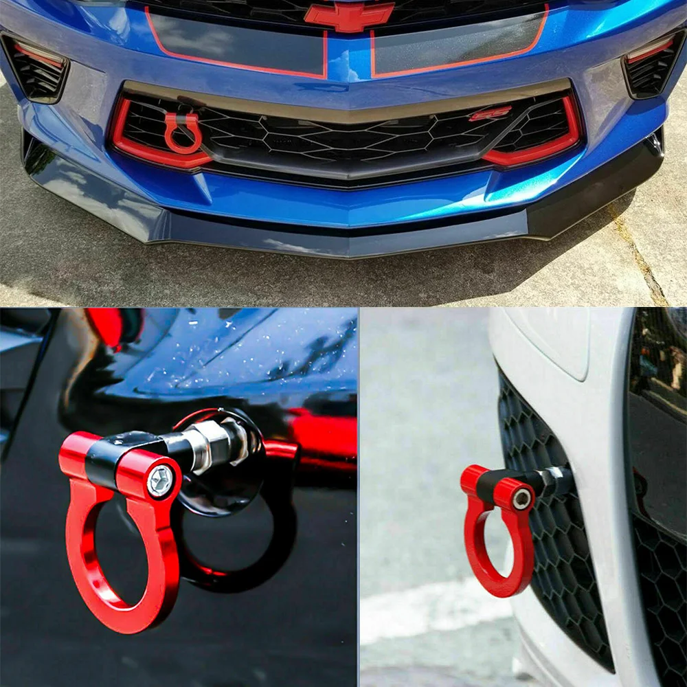 Автомобильный гоночный винт RASTP-Jdm Комплект алюминиевых буксирных колец с