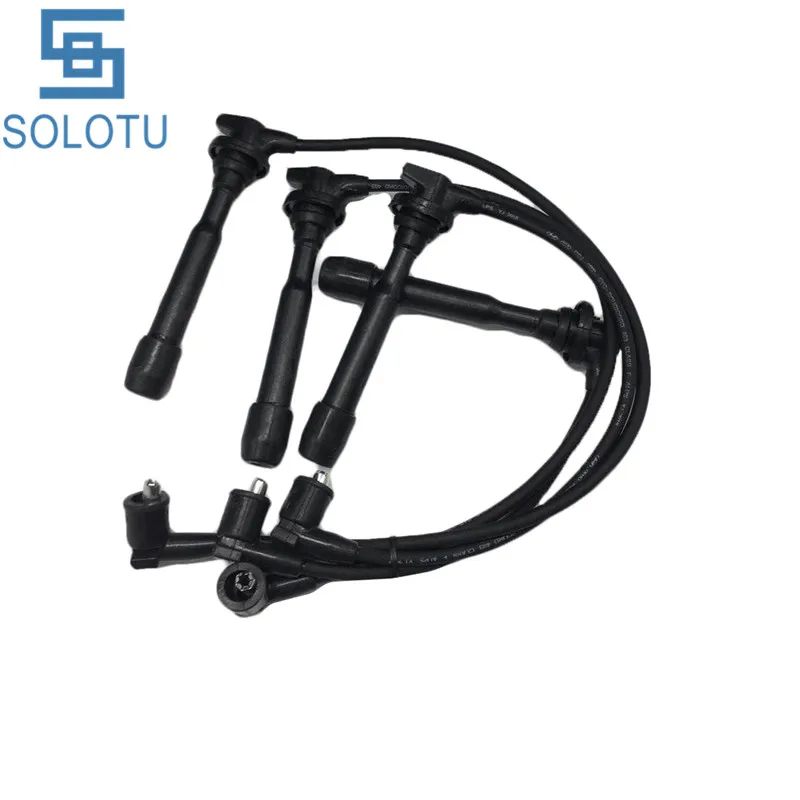 Автоматическая Свеча зажигания набор проводов кабель для COUPE ELANTRA матрица G4GC G G4GB