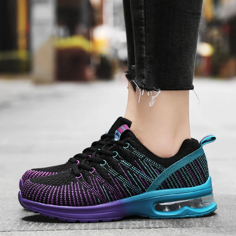 Кроссовки на воздушной подошве для мужчин и женщин спортивная обувь с подушкой