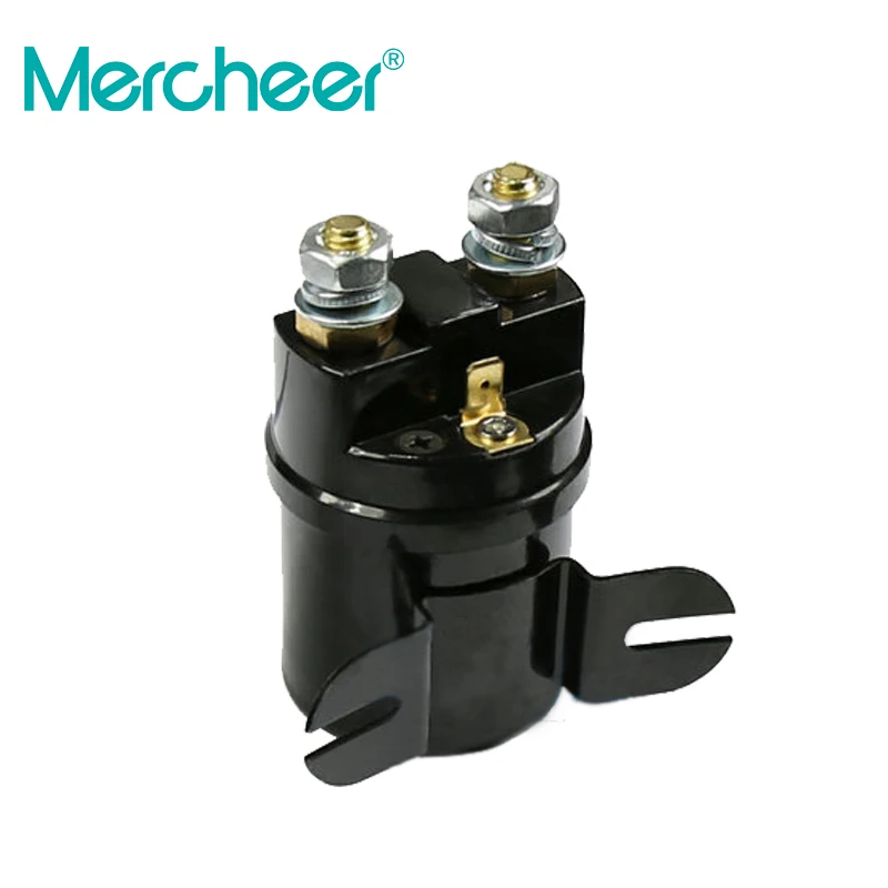 Contator de Relé dc 200a 12v 24v 36v 48v Relé de Partida Alta Corrente Energia do Carro Relé de Partida Contator Automático