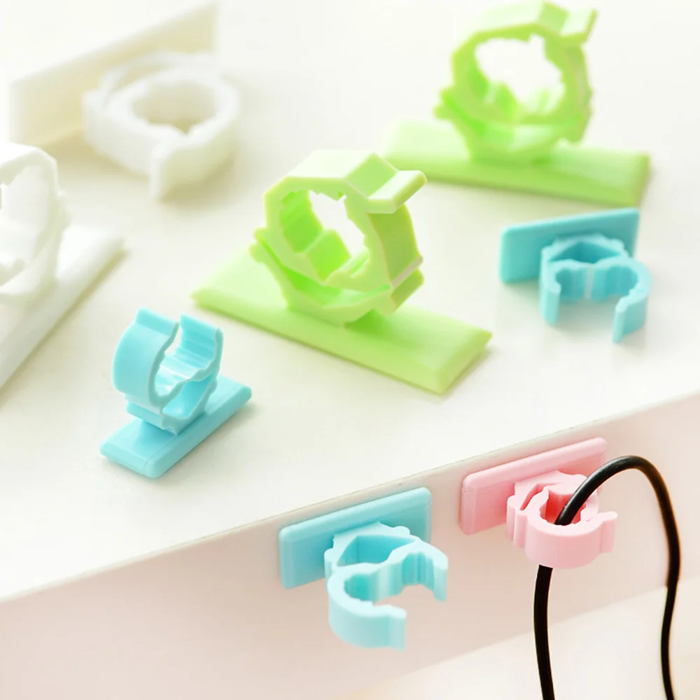 Горячая Распродажа красочный кабель стол аккуратный провод подключение USB