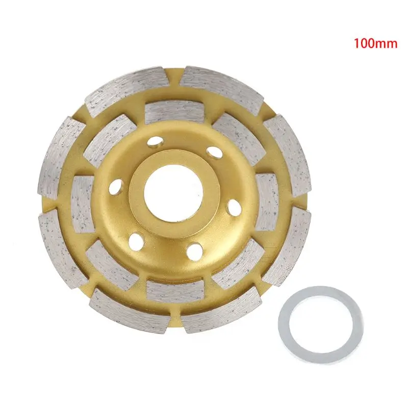

Diamond Segment Wheel Disc Grinding Cup Concrete Marble Stone Floor Polishing Plate Double Row Grinding Wheel