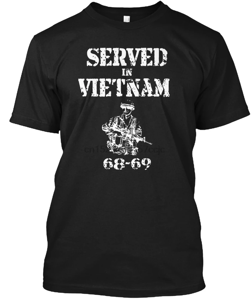 Мужская футболка Vietnam veteran. Served in 68 69 женская футболка| |