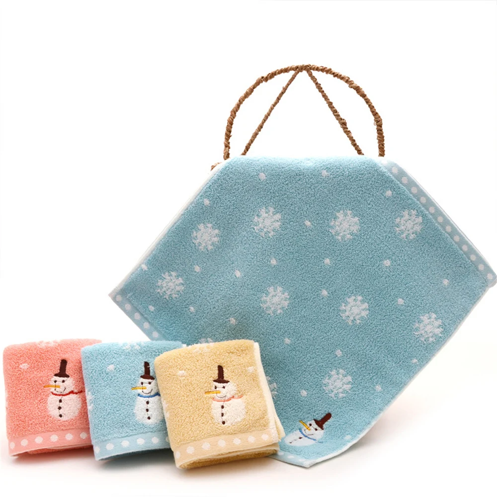 Из хлопка с принтом в виде персонажей из мультфильма детские наборы Полотенца