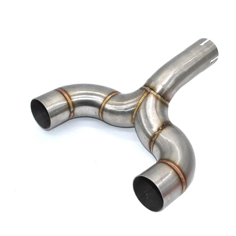 Motorcycle for Benelli 600 Muffler Exhaust Mid Link Pipe 51mm Motorbike Middle connector Escape huanglong | Автомобили и