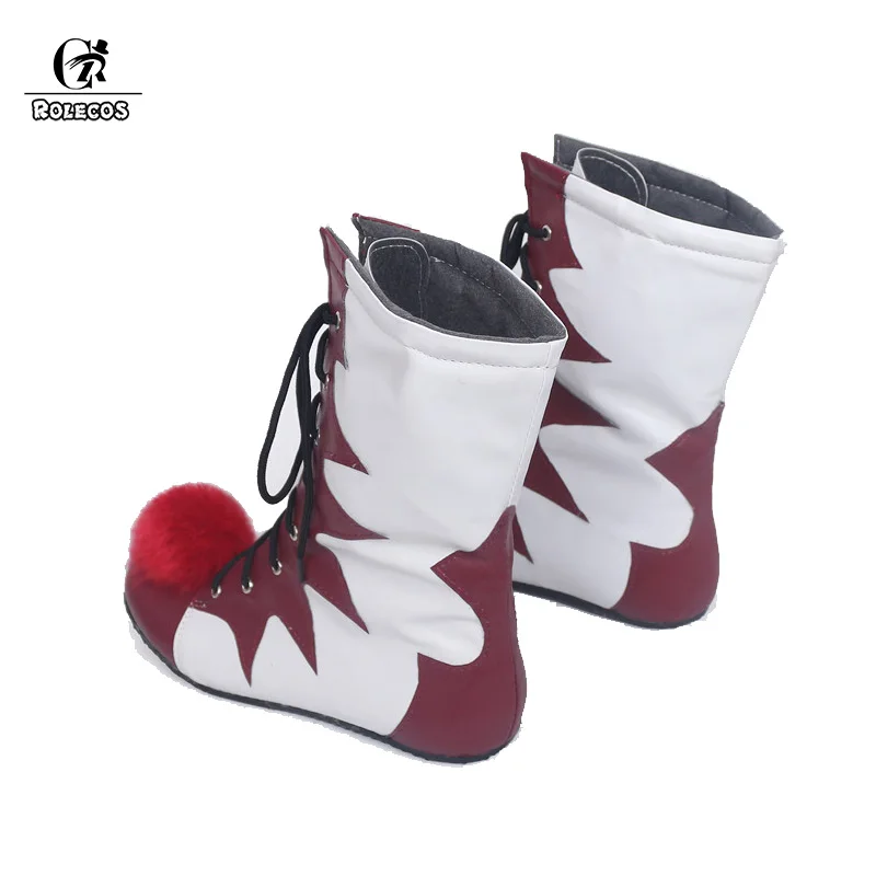 ROLECOS/Обувь для косплея Stephen King It сапоги пеннивайза на Хэллоуин обувь