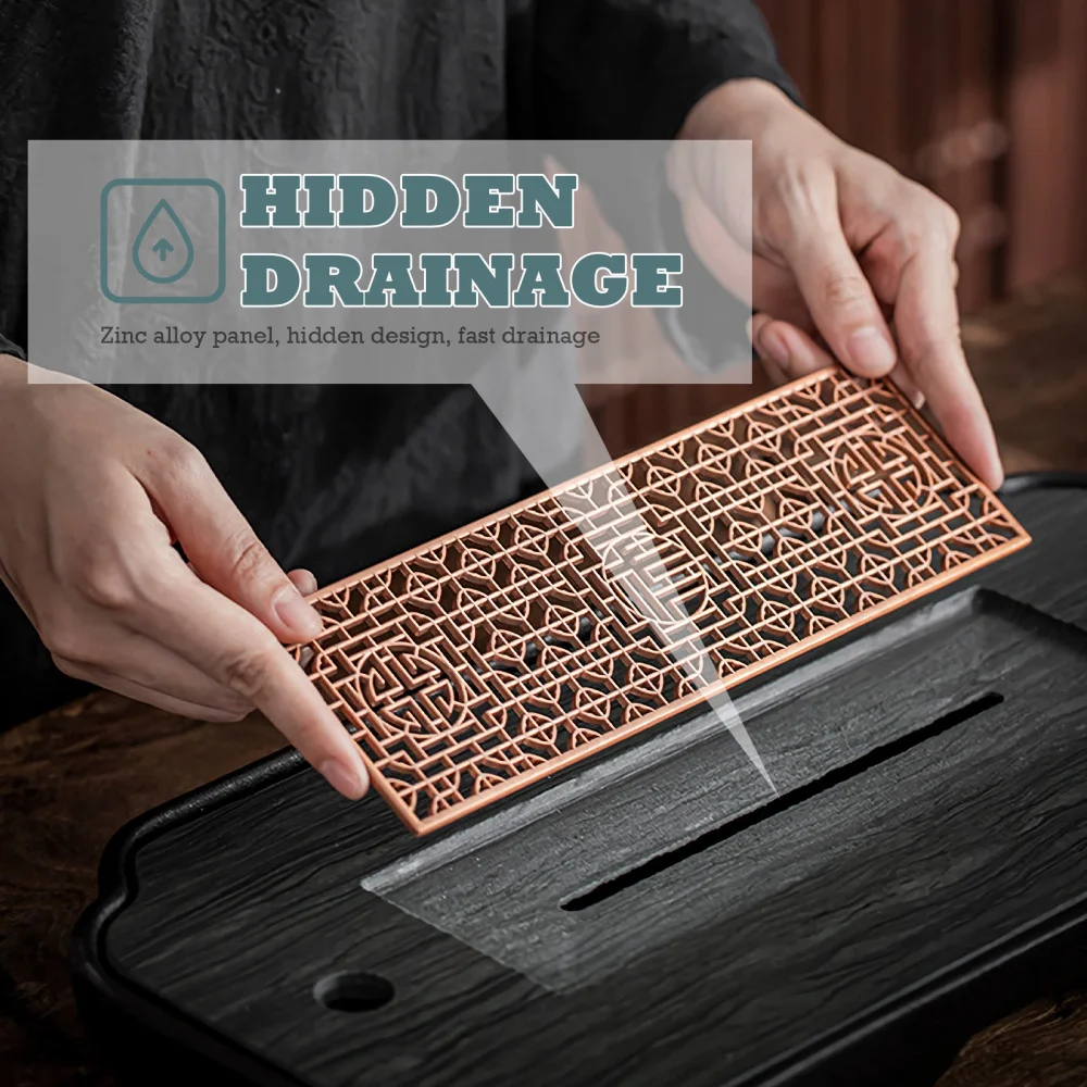 

1 Pc Modern And Simple Household Saucer Small Water Storage Table (Black)