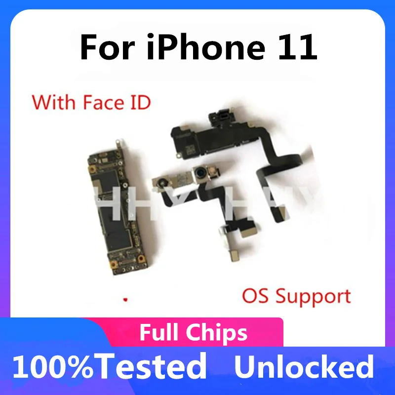 Разблокированная материнская плата Clean iCloud для iPhone 11 Pro Max 100% оригинальная с