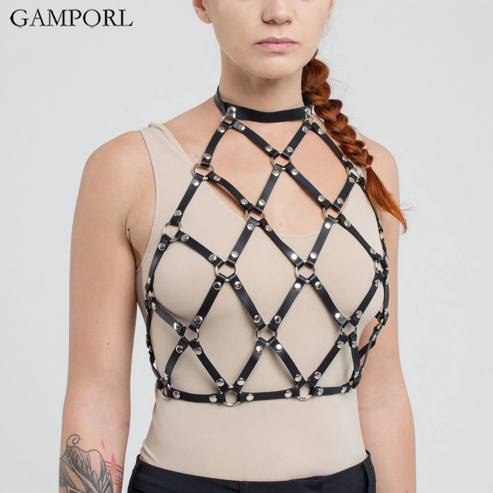 GAMPORL кожаный ремень сексуальный женский Корсет Подвязки Пояс БДСМ бондаж