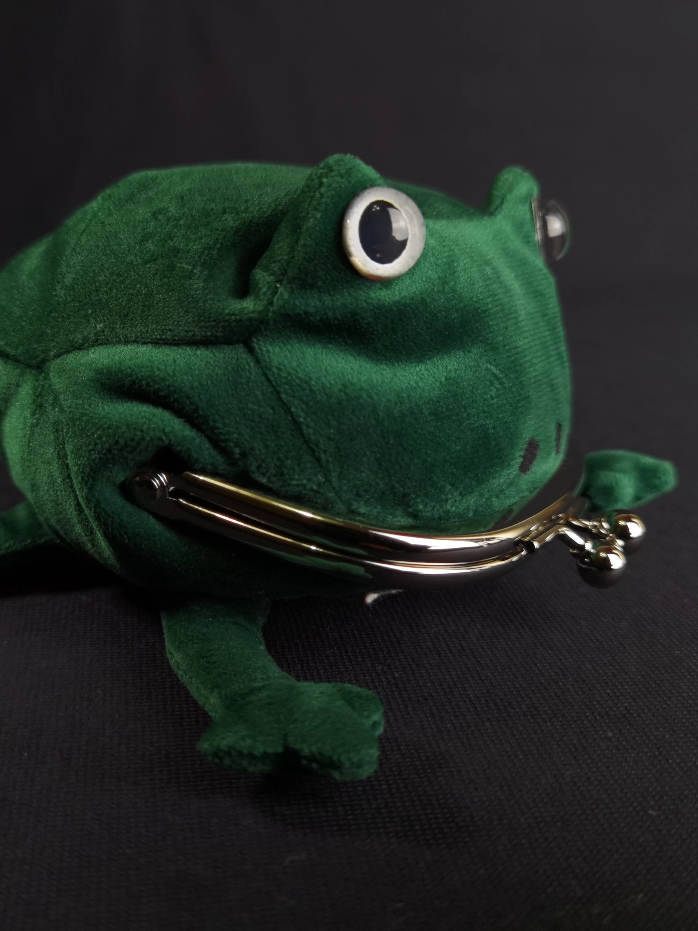 

New Anime Hokage Kakashi Konoha Jiraiya Cosplay Props Wallet Frog Coin Purse Money Bags Hyga Hinata Storage Bag Accessories