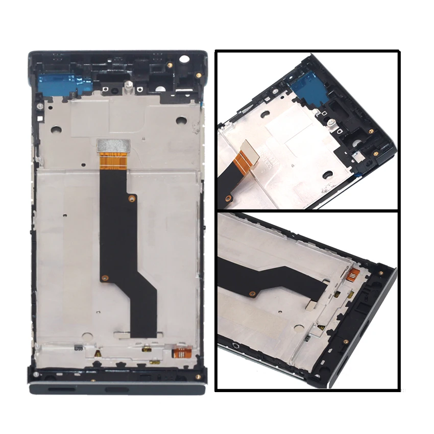 ЖК-дисплей для Sony Xperia XA1 дигитайзер в сборе стекло G3116 G3121 G3112 ЖК-экран с рамкой