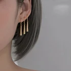 Roronoa Zoro серьги-гвоздики женские креативные серьги женские модные ювелирные изделия для девушек золотого цвета элегантные модные металлические серьги