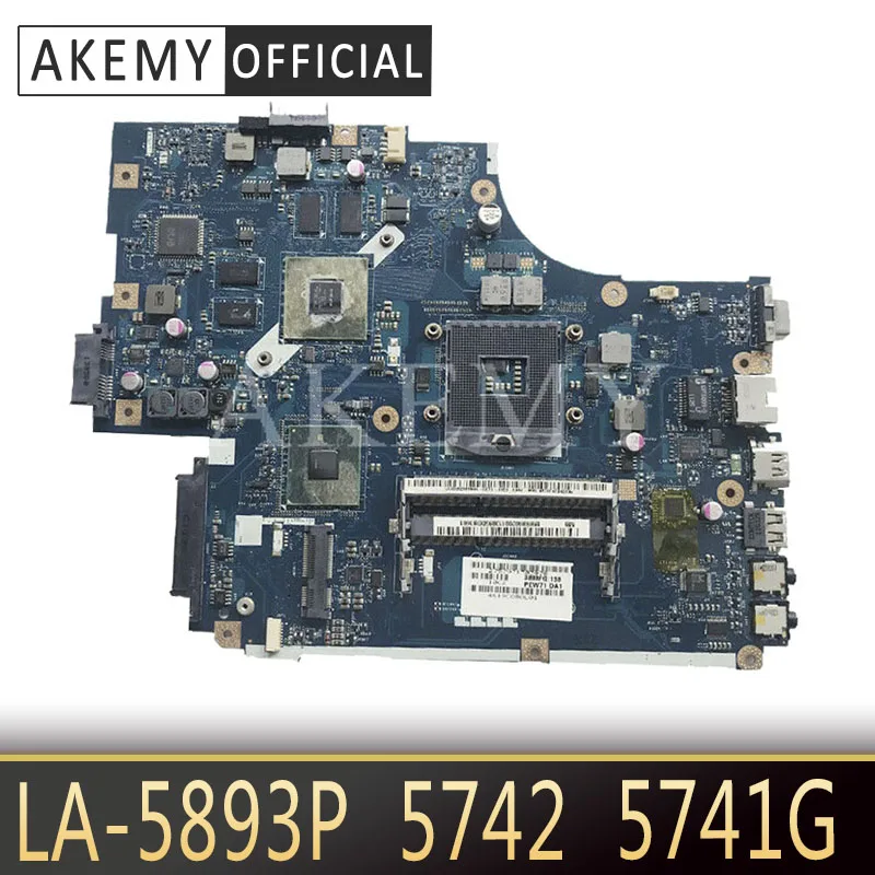LA 5893P материнская плата для ноутбука Acer 5740 5741 5742 5741G 5742GLA 5891P 5894P 8 *