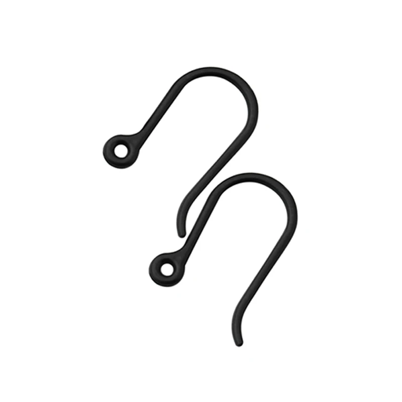 50pcs 2019 Women's Earrings 5 colors Environmentally Friendlyl 7*11MM Plastic Easy Ear Hook Accessories Jewelry