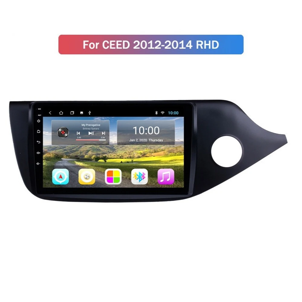

Android Восьмиядерный автомобильный радиоплеер для KIA CEED 2012-2014 RHD Автомобильный GPS-навигатор с IPS-экраном с Wi-Fi 4G AHD DSP CARPLAY