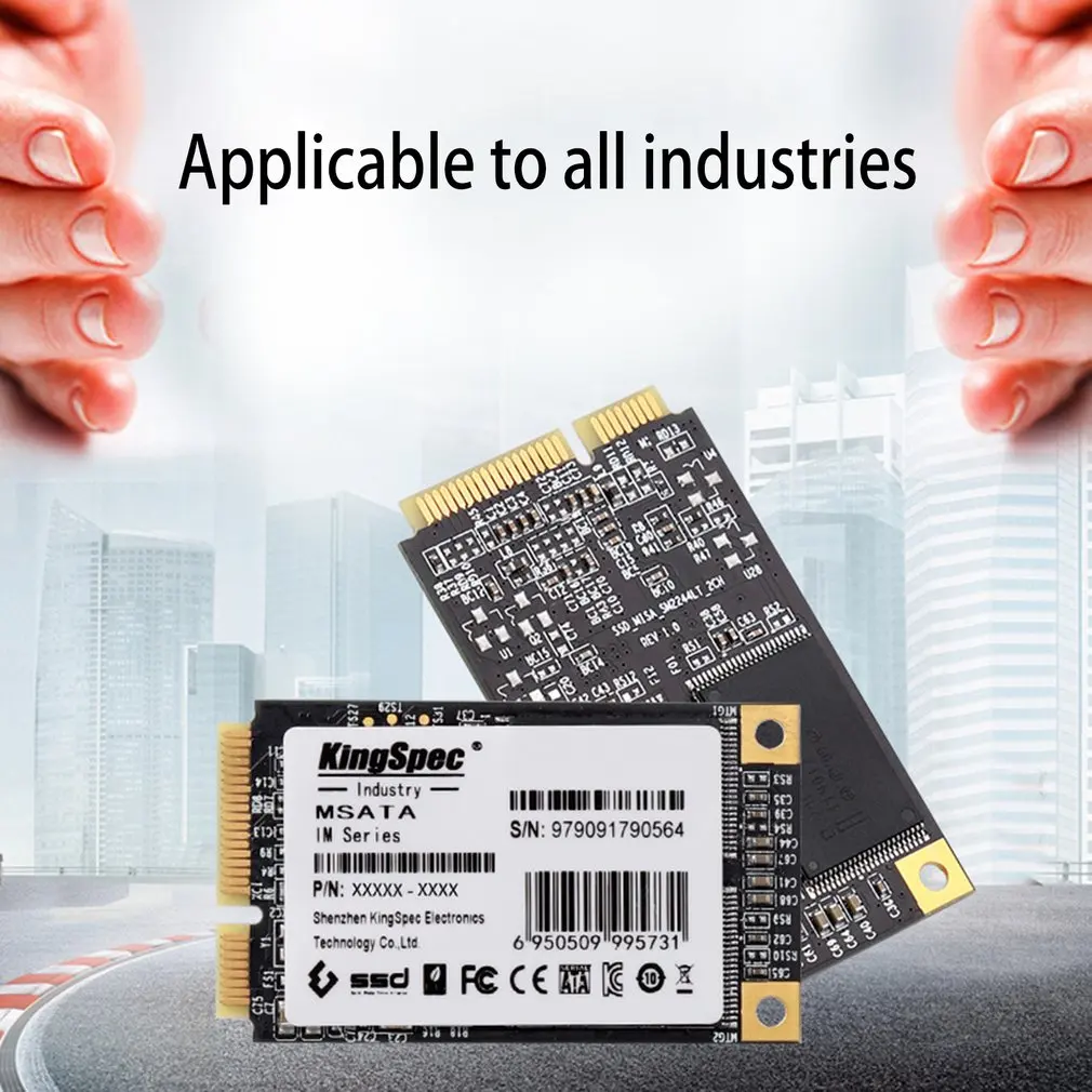 Мини PCIE mSATA SATA III 6 ГБ/сек. SSD 64 ГБ 120 128 жесткий диск твердотельный для ноутбука Dell M6500