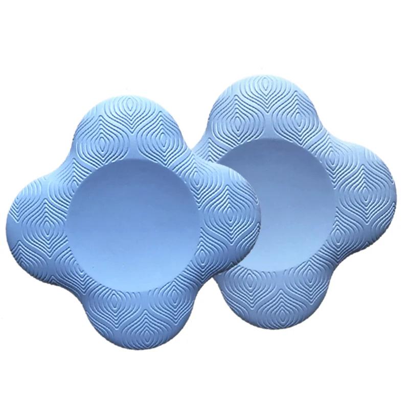 Йога наколенники Поддержка для йоги и пилатеса - Цвет: Blue - 2 PCS