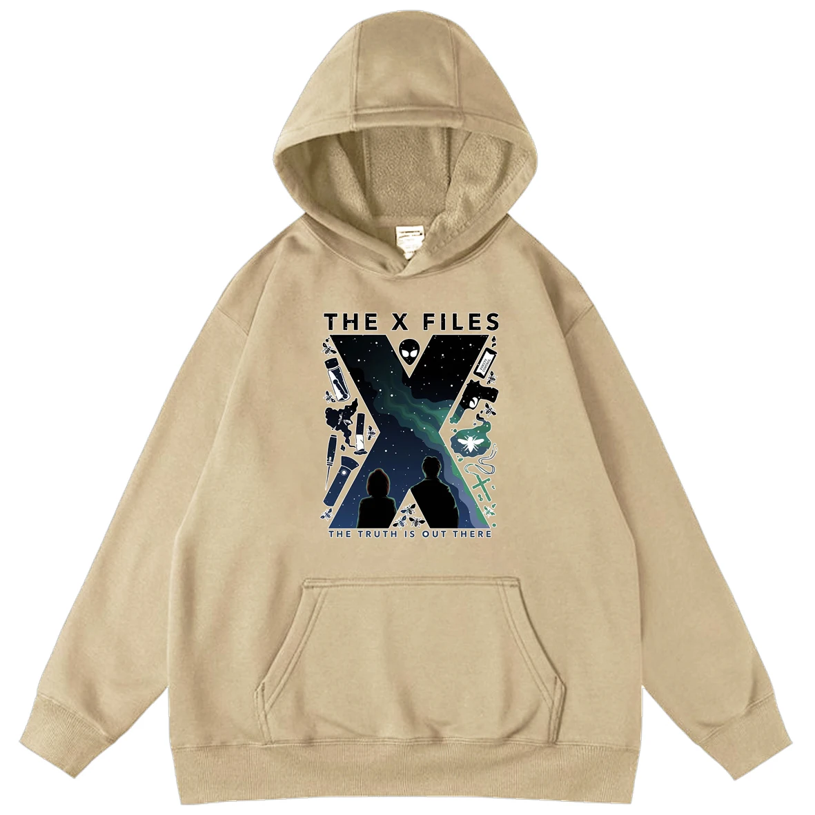

The X Files Cool Hoodie Sweatshirts Oversized Hooded Hoody Boy Teen Casual Pullover Streetwear Harajuku Long Sleeve Tops