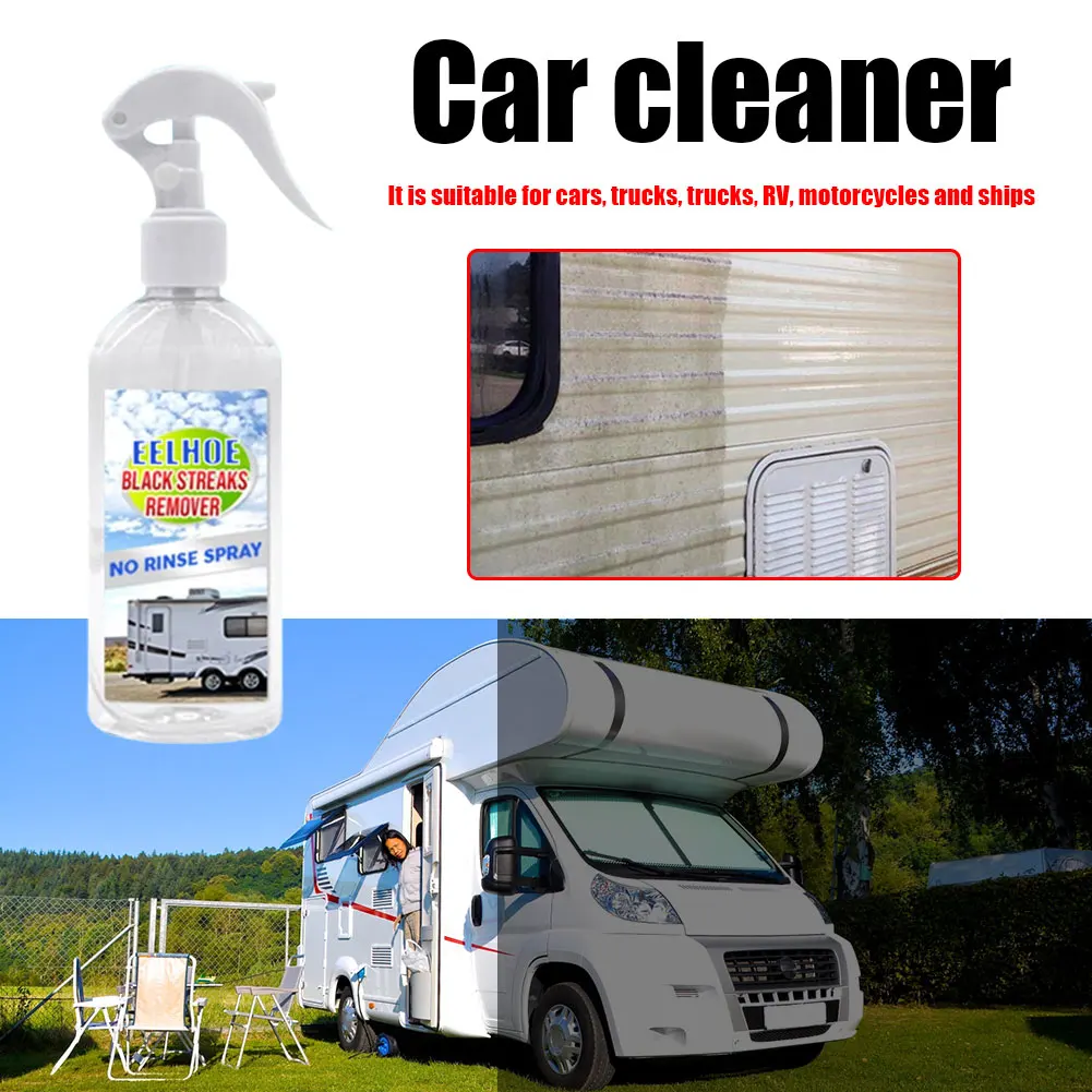 Coating Interior Seats Glass Plastic Maintenance Clean Car Black Streak Remover Spray RV Camper Trailer Motorhome Boat | Автомобили и