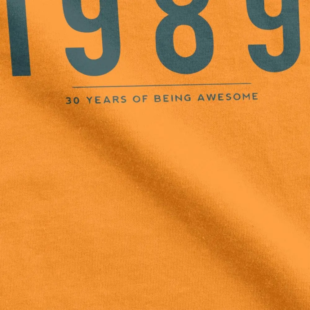 30th футболки для дня рождения подарок 1989 30 лет быть удивительным Мужская футболка