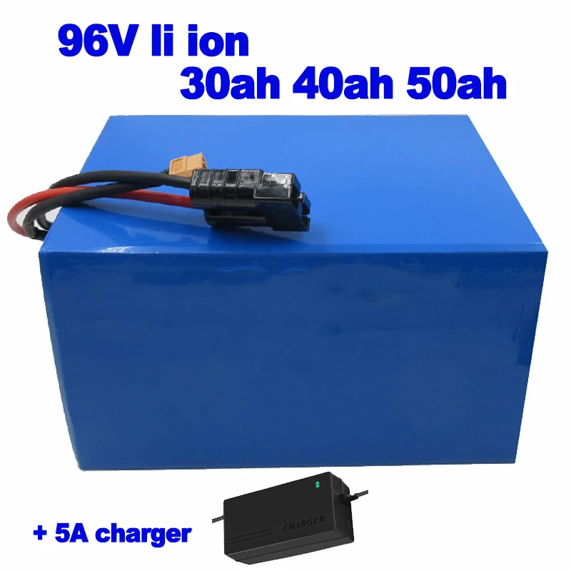 Литиево-ионная лития ионный 96v 30ah 40ah 50ah аккумуляторная батарея для зарядки Ноута