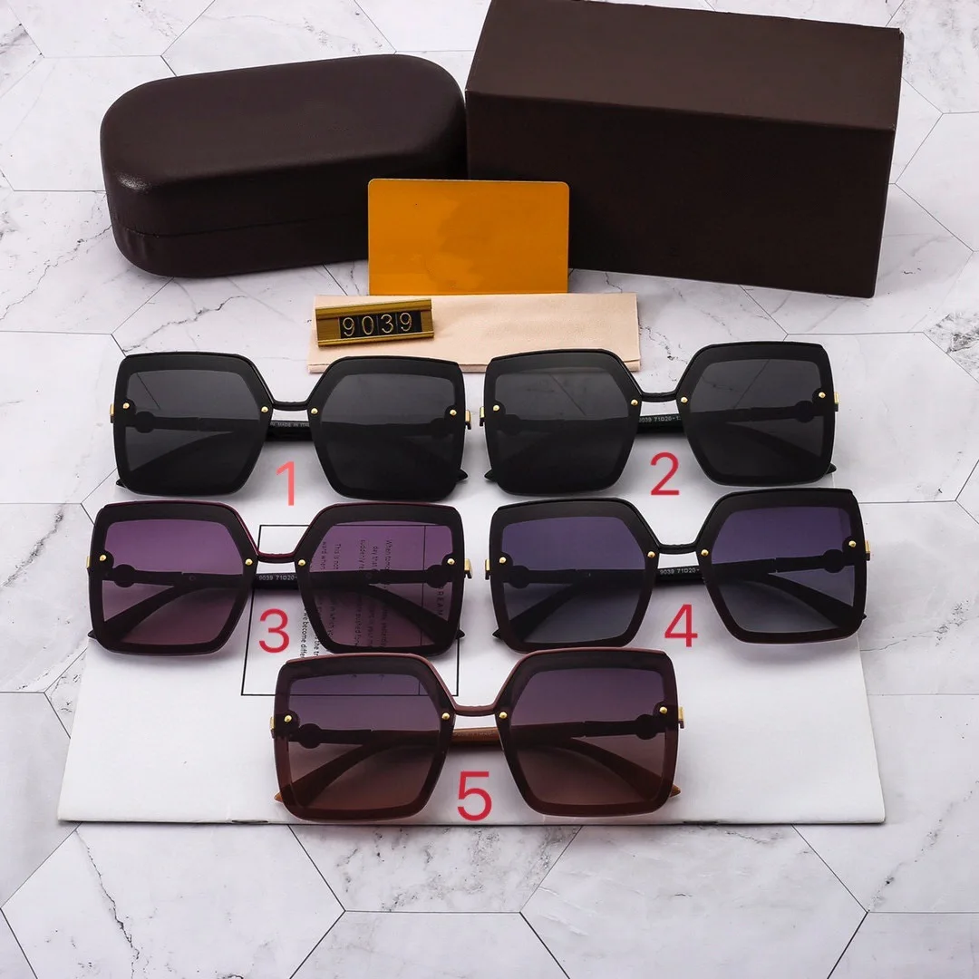 

Original Brand Designer Big Frame Sunglasses Women Men Vintage Fashion Driving Polarized Sun Glasses Shopping Outdoor Eyerwear