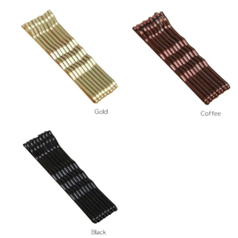 

150 Pcs/Box Metal Hair Clips for Wedding Girls Hairpins Barrette Curly Wavy Grips Hairstyle Bobby Pins Hair Styling Accessor