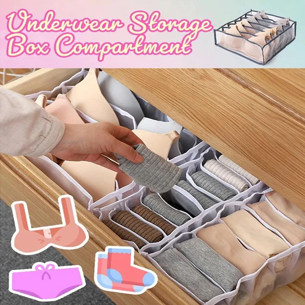 

Underwear Organizer Drawer Divider Home Foldable Underwear Socks Closet Storage Box Underwear Organizer Drawer Organizers