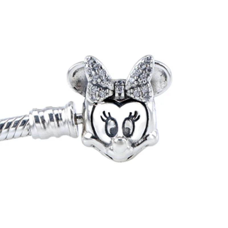 

New TOP SALE Authentic 100% 925 Sterling Silver Minni Bracelet for Christmas Gift
