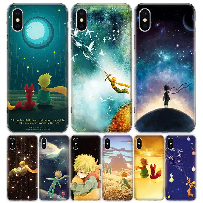 Чехол для телефона с изображением Маленького принца iPhone 11 5 телефон рисунком 6 6s 7 8