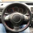 Пользовательский Руль управления чехол для Subaru Forester Impreza 2008-2011Legacy 20102, Кожаная оплетка на руль, шитье сделай сам