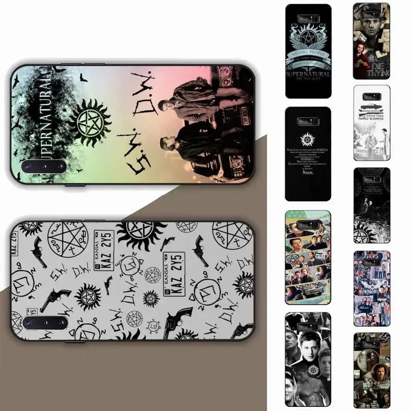 

Supernatural TV Show Phone Case for Samsung Note 5 7 8 9 10 20 pro plus lite ultra A21 12 72