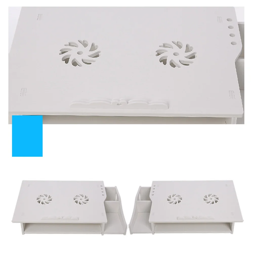 

Stand for Laptop, Wood Tabletop Organizer Monitor Stand Laptop Desk Stand Small Riser Desk Stand