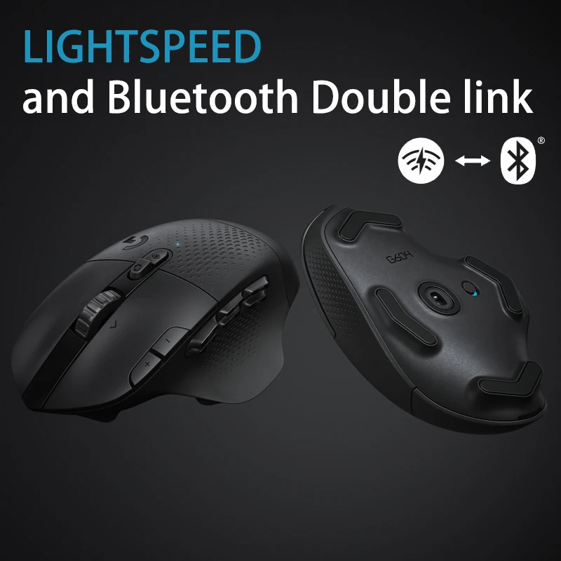 Беспроводная игровая мышь logitech G604 Lightspeed 16000 dpi Hero 16K sensor MP подходит для геймеров