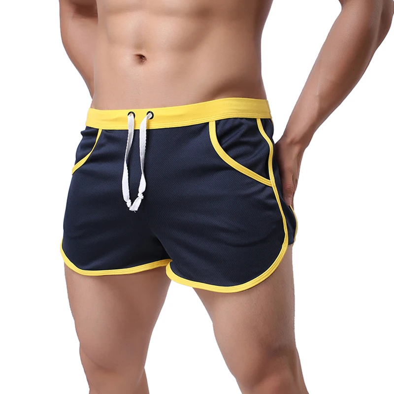 Summer New Fashion Quick Dry Clothing Men's Casual Shorts Household Man G Pocket Straps Inside Trunks Beach | Мужская одежда