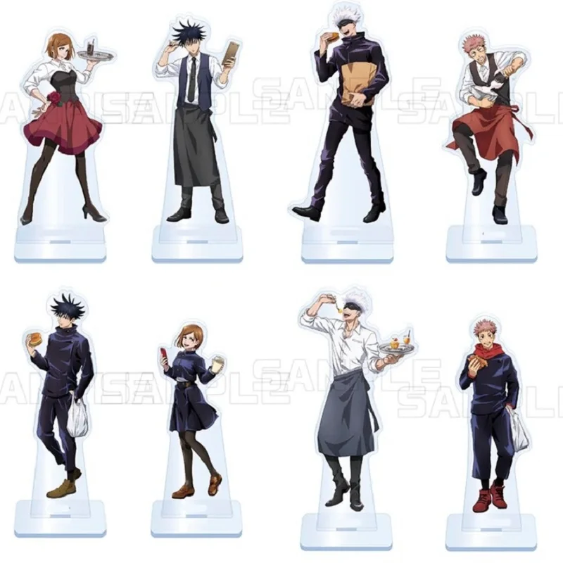 

1Pc Japanese Anime Jujutsu Kaisen Acrylic Figure Stand Model Plate Holder Cake Topper Toys Desktop Decor For Kids Boy Gifts