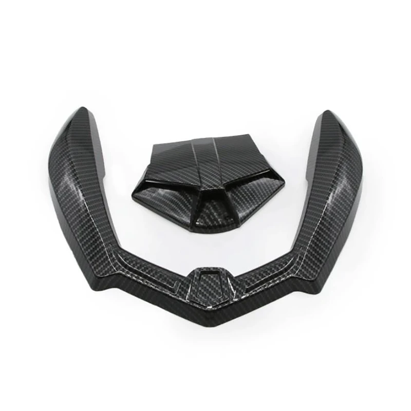 

Motorcycle Carbon Fiber Rear Tail Light Cover Luggage Rack Trim Guard for Yamaha NMAX155 NMAX 155 2020 2021 Accessories