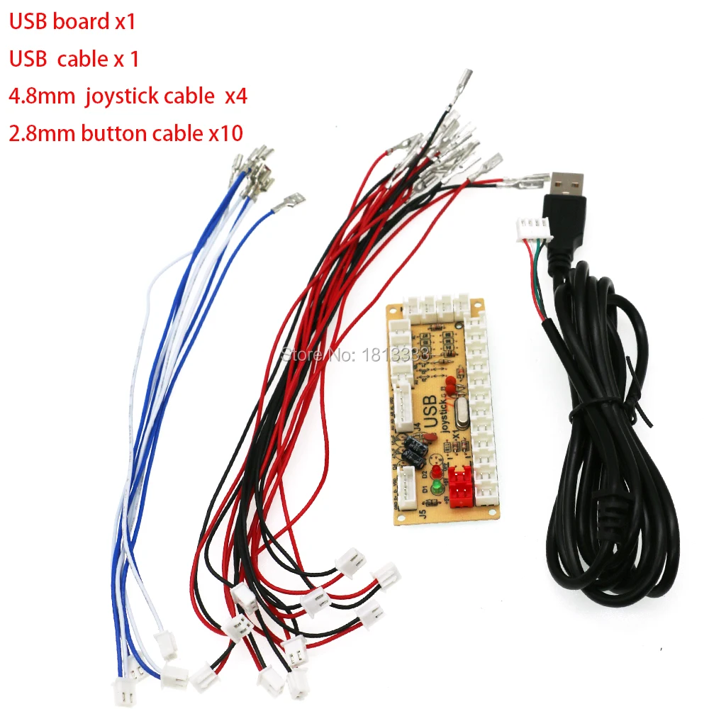 Поддерживает хранение 20 нулевой задержкой аркады usb датчик для ПК Raspberry Pi MAME игра