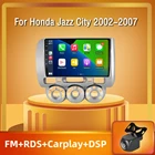 Автомобильный мультимедийный плеер 2DIN, 9 дюймов, Android 10,0 для HONDA JAZZ City 2002, 2003, 2004, 2005, 2006, 2007, GPS-навигация, радио, RDS, IPS