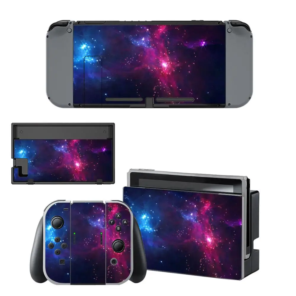 Металлическая наклейка с начесом для Nintendo Switch консоль и контроллер NS Protector Joy-con |