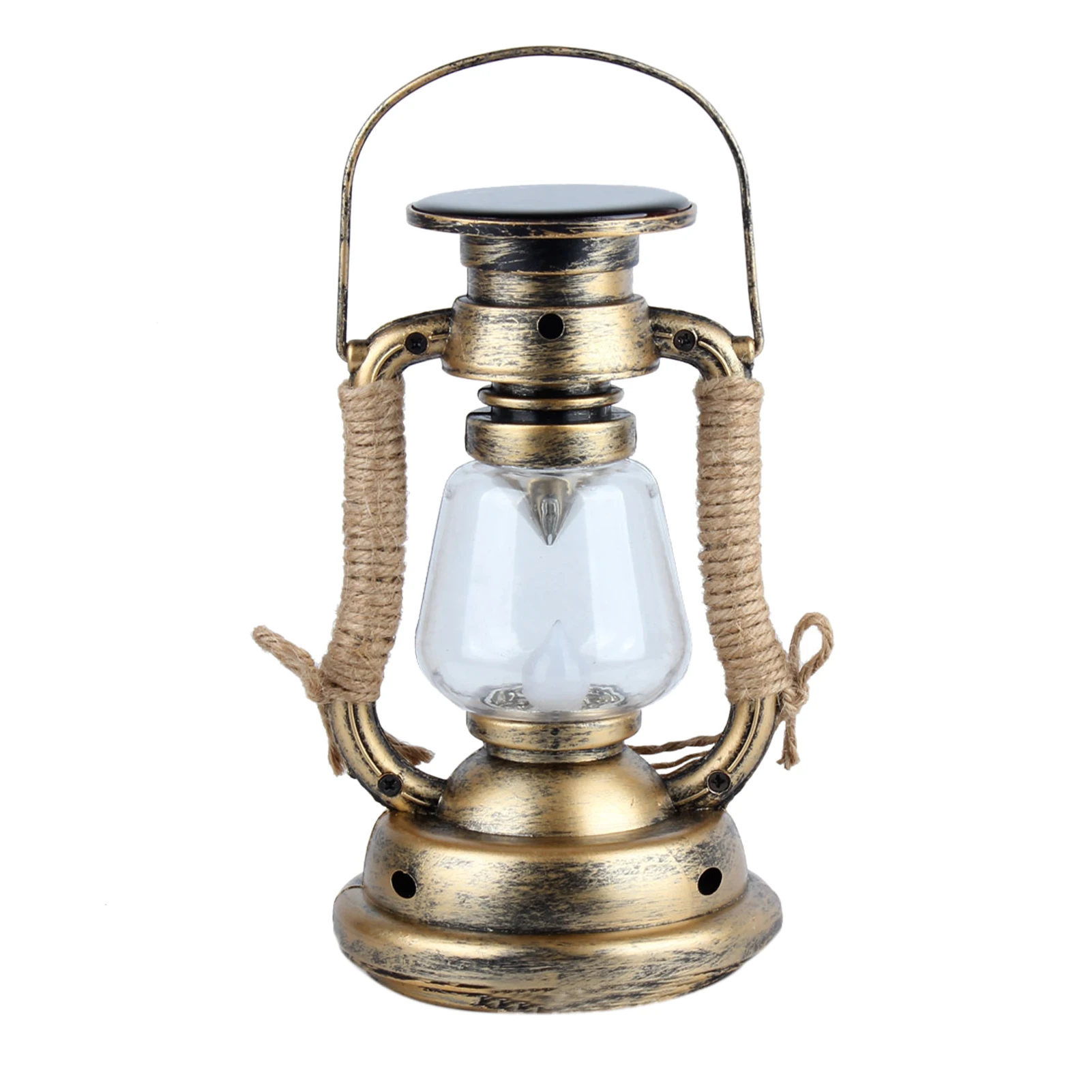 

Solar Power Flickering Garden Outdoor Camping Home Decor Retro Reading Lantern Flameless Hanging LED Candle Light Waterproof