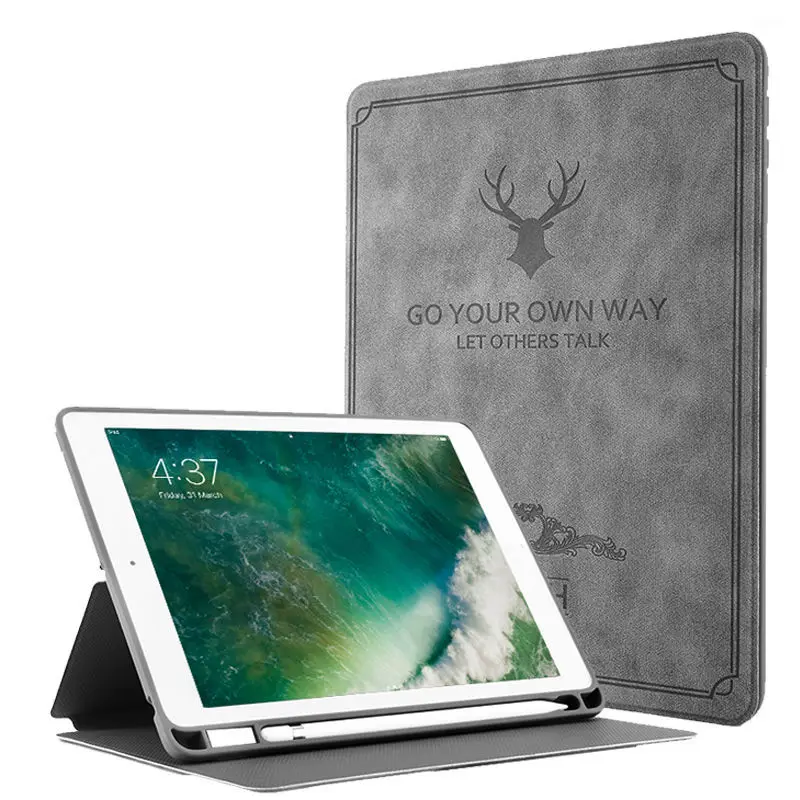 Чехол для iPad Pro 12 9 2017 (с ключом дома) 2015 с держателем карандашей Магнитный чехол ipad